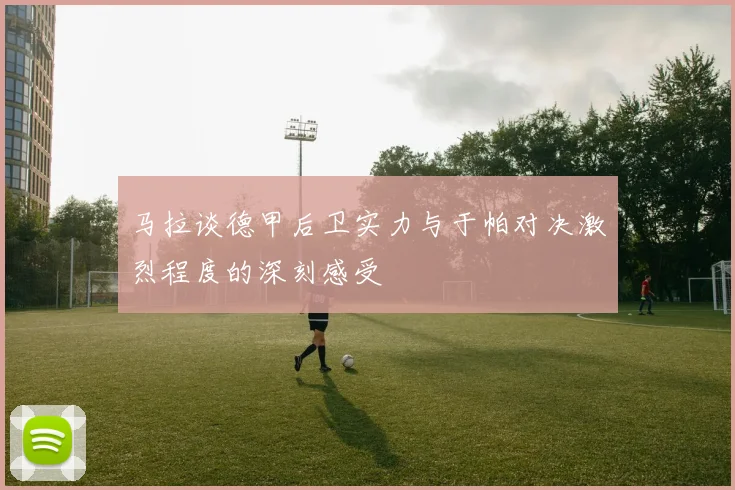 马拉谈德甲后卫实力与于帕对决激烈程度的深刻感受
